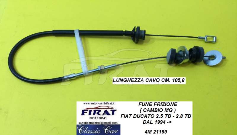 FUNE FRIZIONE FIAT DUCATO 2500 - 2800 TD (21169)